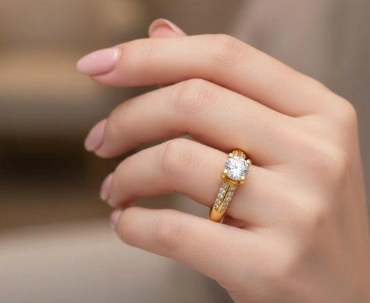Radiant Solitaire Ring