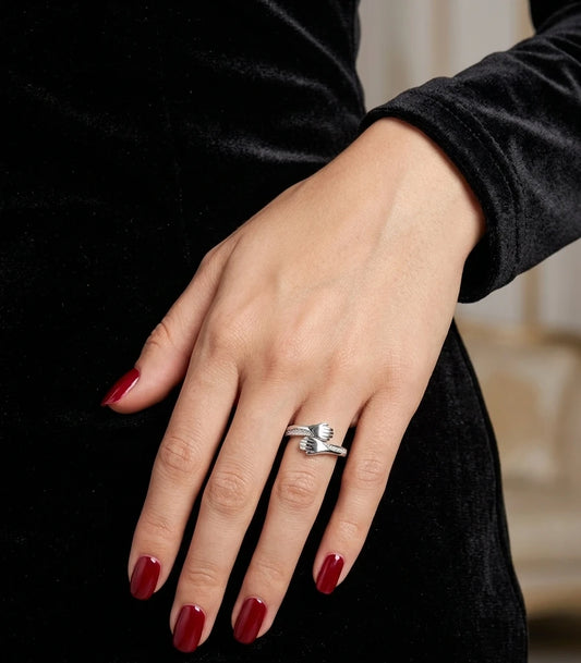 925 Sterling Silver Hug Ring