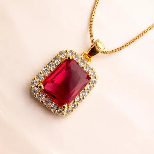 Aurelia Red Pendant