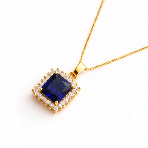 Aurelia Blue Pendant