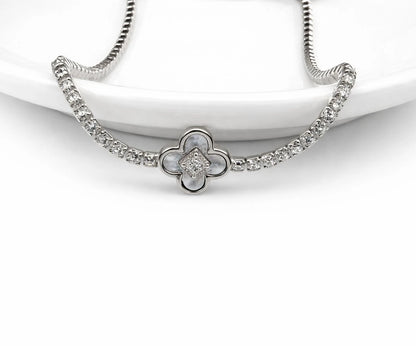 Floral Glow Tennis Bracelet