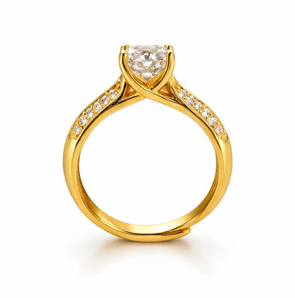 Classic Solitaire CZ Ring
