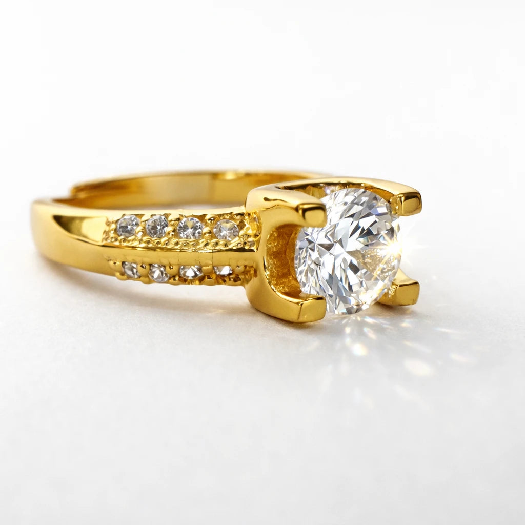 Radiant Solitaire Ring