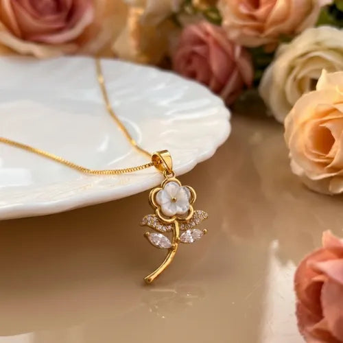 Golden Bloom Pendant