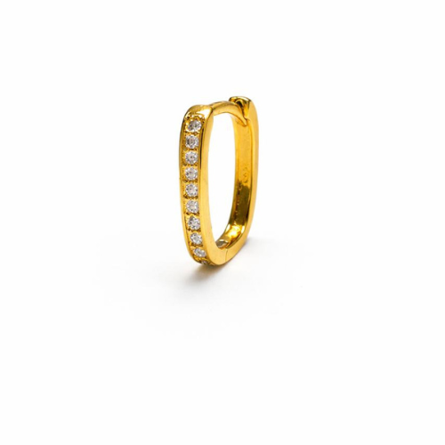 Golden Radiance Hoops