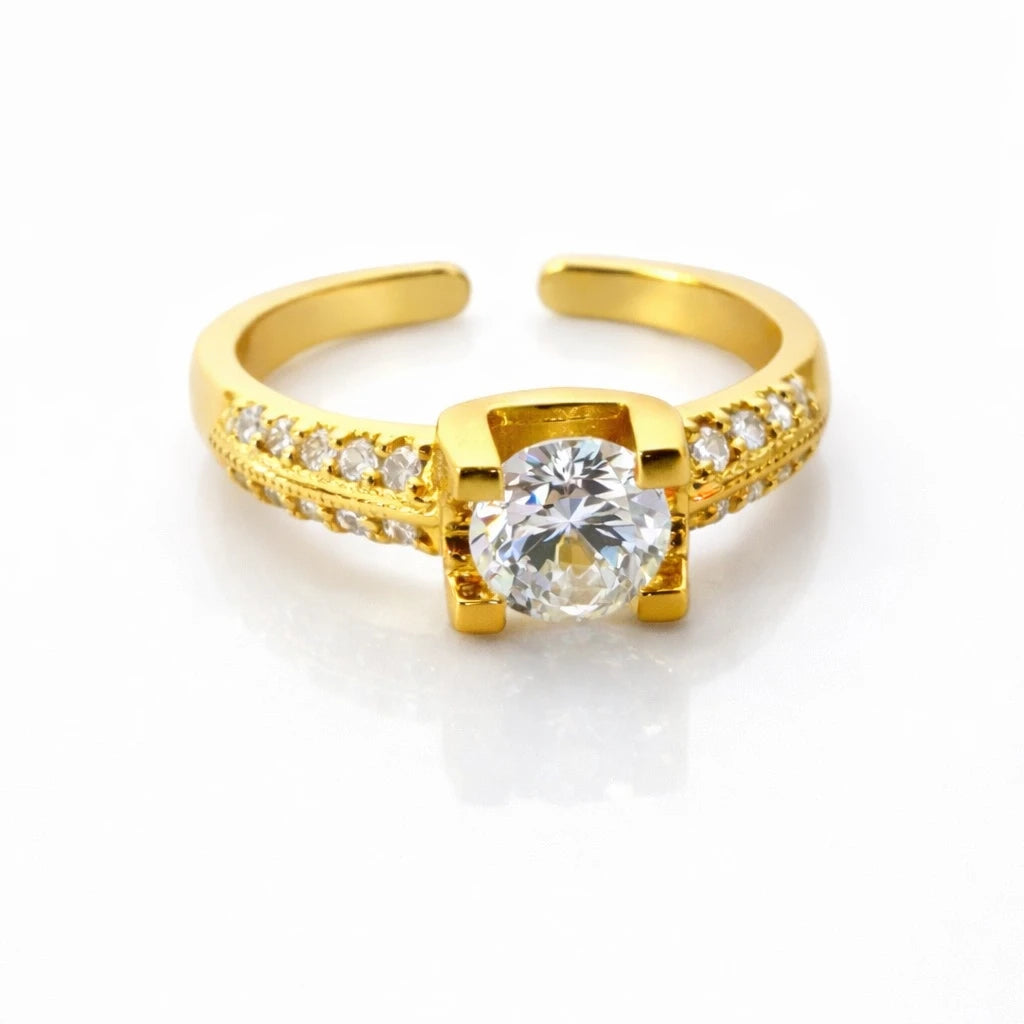 Radiant Solitaire Ring