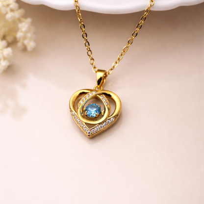 Blue Heart Pendant