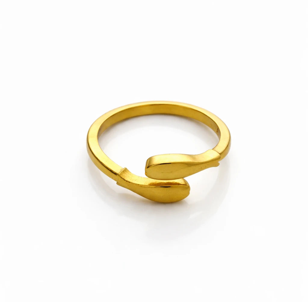 Golden Hug Ring