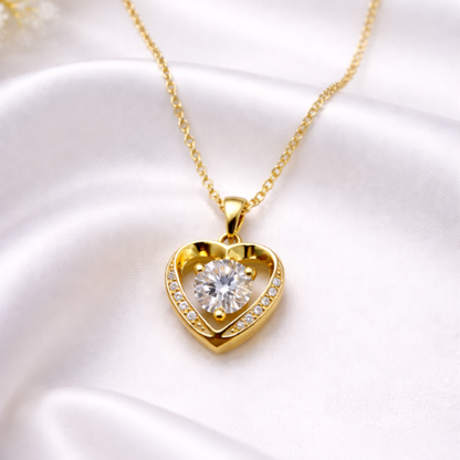 Crystal Heart Pendant