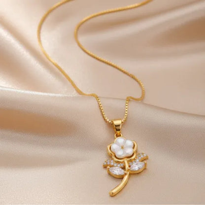Golden Bloom Pendant