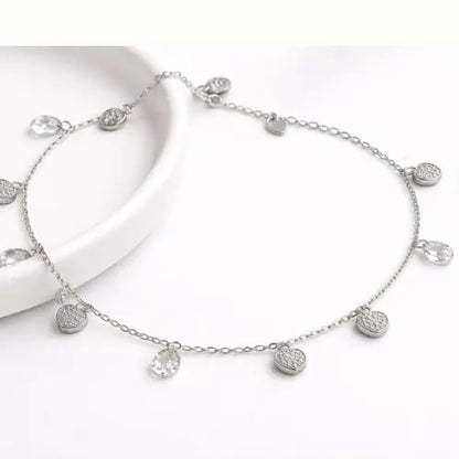 Crystal Love Anklet