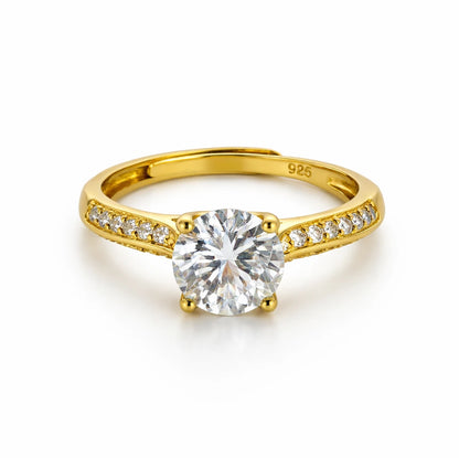 Classic Solitaire CZ Ring