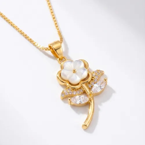 Golden Bloom Pendant