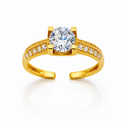 Radiant Solitaire Ring