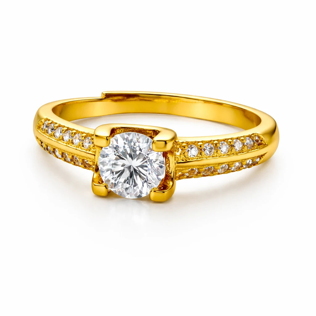 Radiant Solitaire Ring