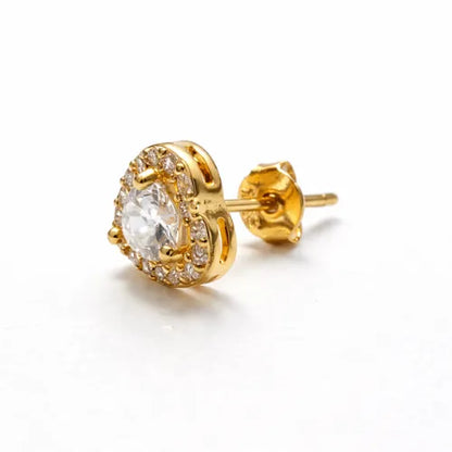 Radiance Heart Studs