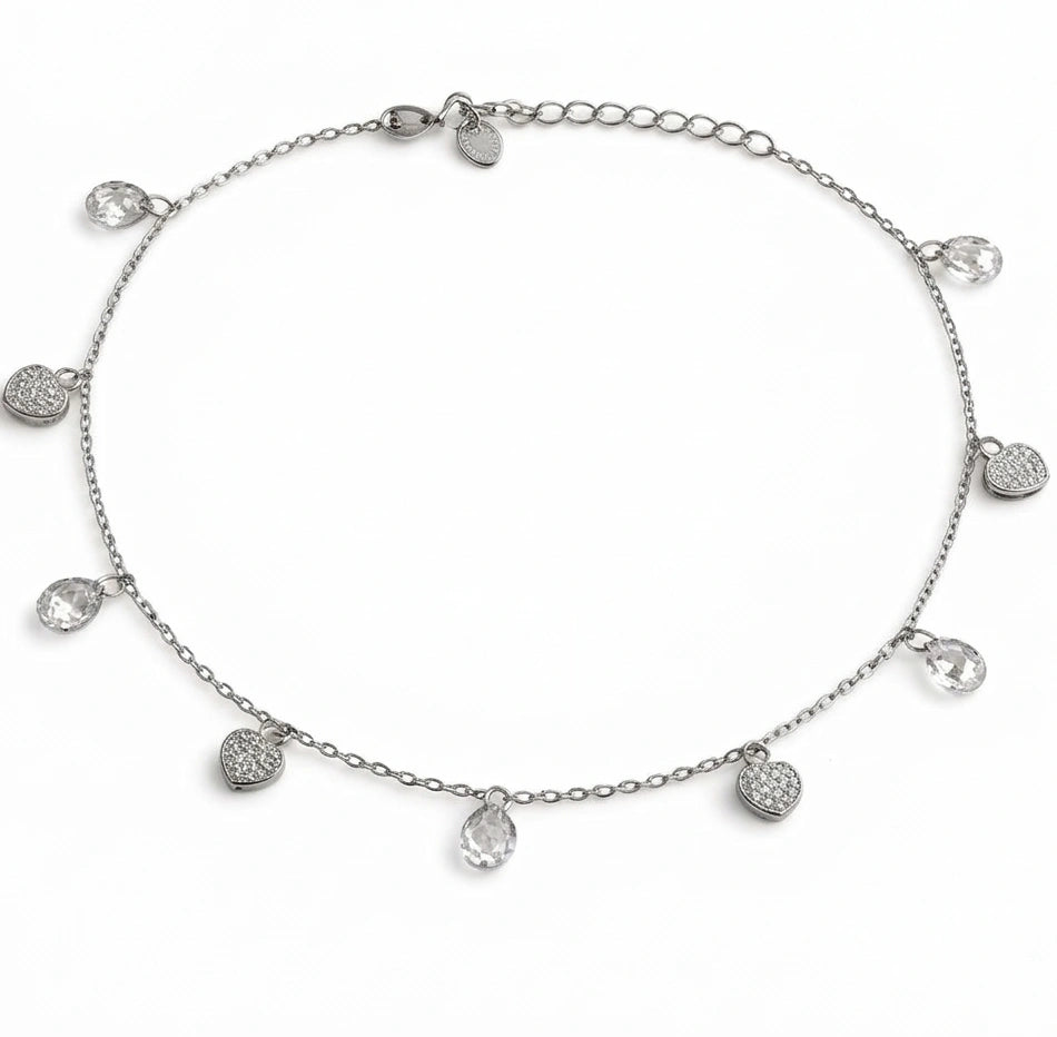 Crystal Love Anklet