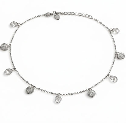 Crystal Love Anklet