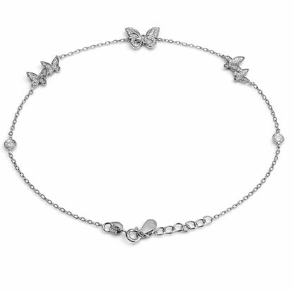 Butterfly Bloom Anklet