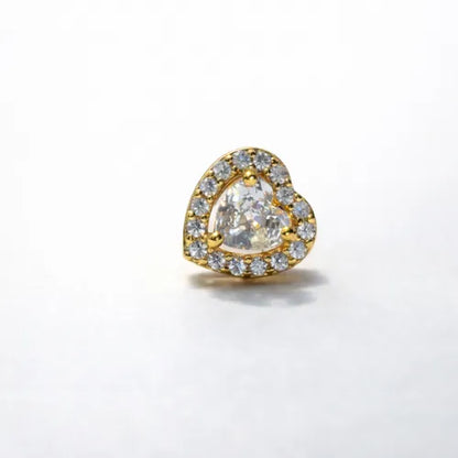Radiance Heart Studs