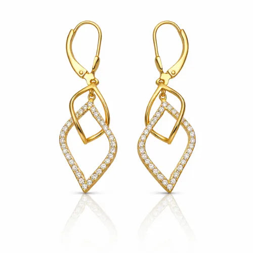 Leaf Drop Earrings