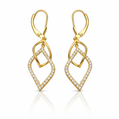 Leaf Drop Earrings