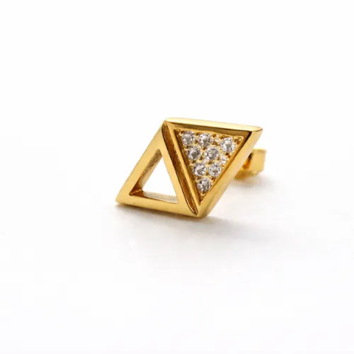 Golden Prism Studs