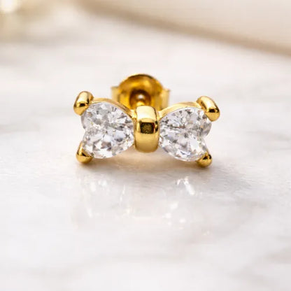 Twin Heart Glow Studs