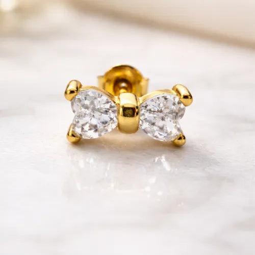 Twin Heart Glow Studs