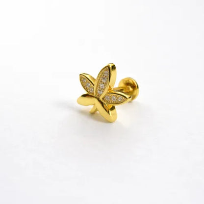 Leaflight Stud Earrings